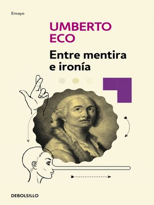 cover image of Entre mentira e ironía